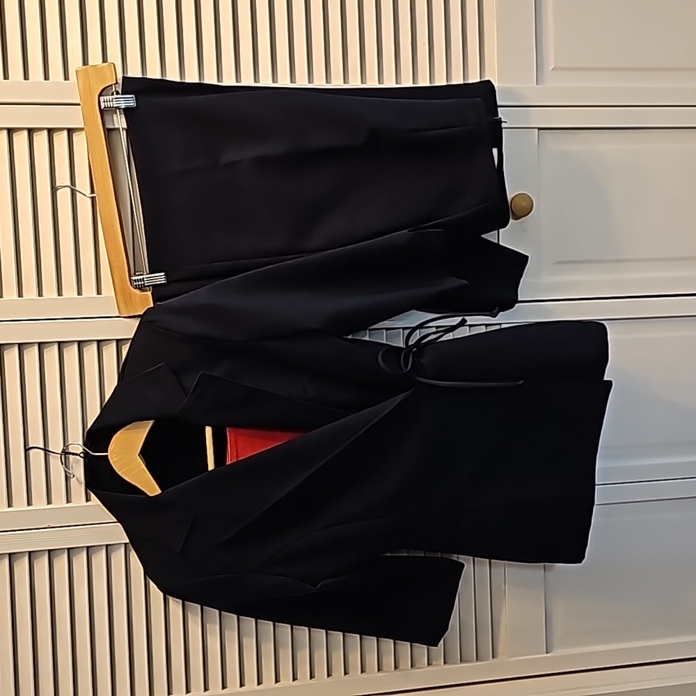 3 piece wrap-around suit